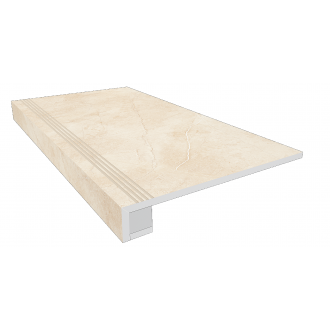 Комплект Ступень MA02 Marmulla 33x120 прямоугольная с бортиком+Подступенок 14.5x120