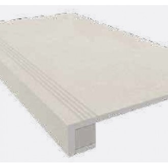 Комплект Ступень TE00 Terra 33x120 неполированная с бортиком + Подступенок 14.5x120