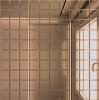 Б25 Мозаика зеркальная Бронза 25х25/300х300