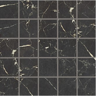 Мозаика 00403 MOSAICO NERO REALE MAT RET 30x30