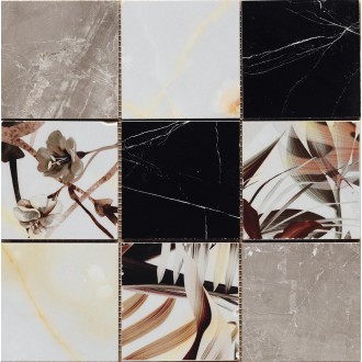 Мозаика 02631 MAJESTIC MOSAICO JUNGLE WARM LEV 30x30