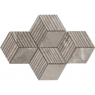 Мозаика 02647 MAJESTIC CUBE SUPREME GREY NAT 30x30