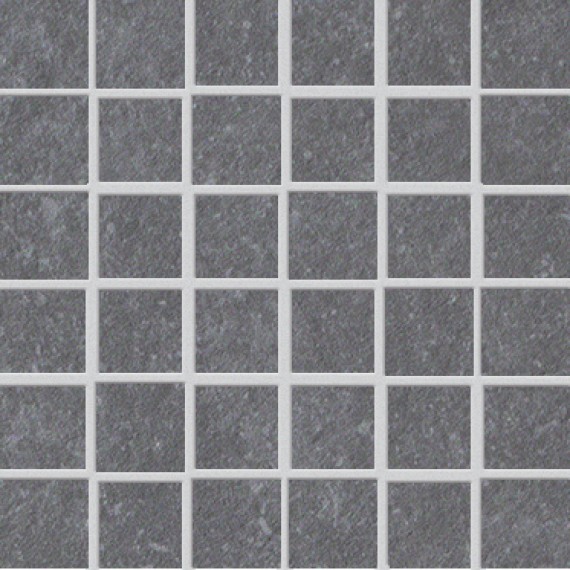 Керамогранит Мозаика 073106 BLUESIDE MOSAICO CHARCOAL GREY RETT 30X30