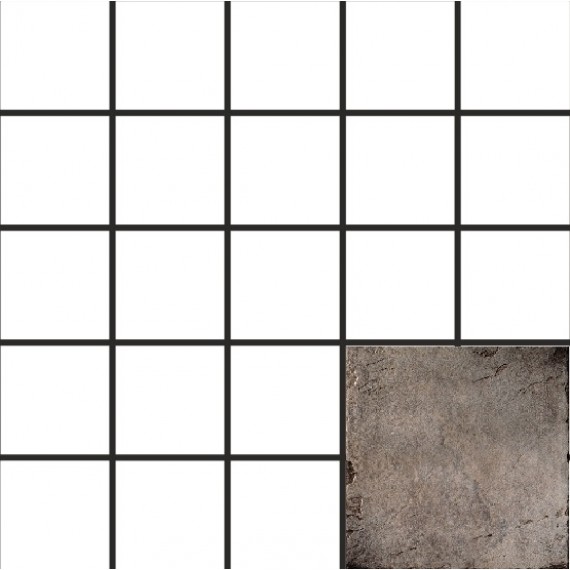 Керамогранит Мозаика 1001219 QUARRY SLATE MOSAICO 6x6 31.7x31.7
