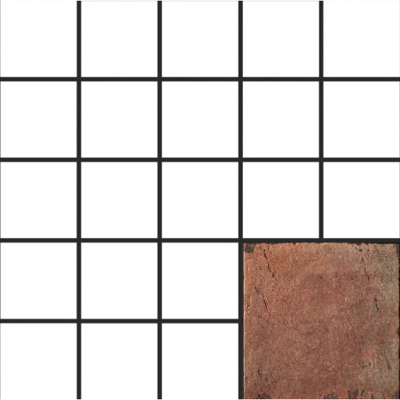 Керамогранит Мозаика 1001221 QUARRY TERRA MOSAICO 6x6 31.7x31.7