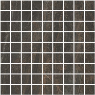 Мозаика 1042995 Anthology Mosaico Brown Rett 3*3 30x30