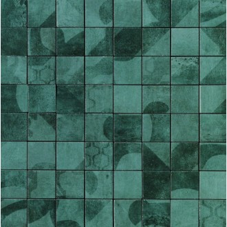 Мозаика 1044628 ANNI MOSAICO TESSERA MIX MALACHITE 48x48