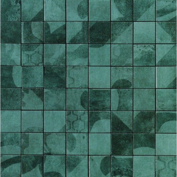 Керамогранит Мозаика 1044628 ANNI MOSAICO TESSERA MIX MALACHITE 48x48