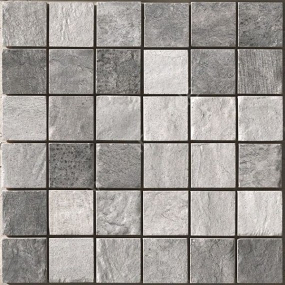 Керамогранит Мозаика 1045882 BIARRITZ MOSAICO MIX GRIGIO 30x30 (5x5)
