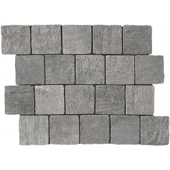 Керамогранит Мозаика 1045901 BIARRITZ MOSAICO SPACCO ARDOISE 30x40 (7,7x7,7)