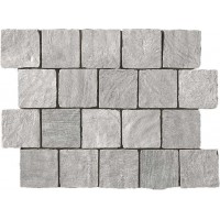 Мозаика 1045904 BIARRITZ MOSAICO SPACCO CENDRE 30x40 (7,7x7,7)