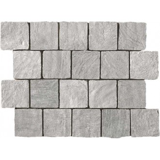 Мозаика 1045904 BIARRITZ MOSAICO SPACCO CENDRE 30x40 (7,7x7,7)