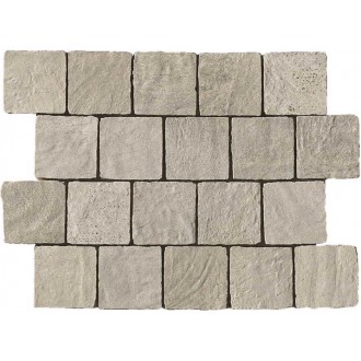 Мозаика 1045904 BIARRITZ MOSAICO SPACCO ECRU 30x40 (7,7x7,7)
