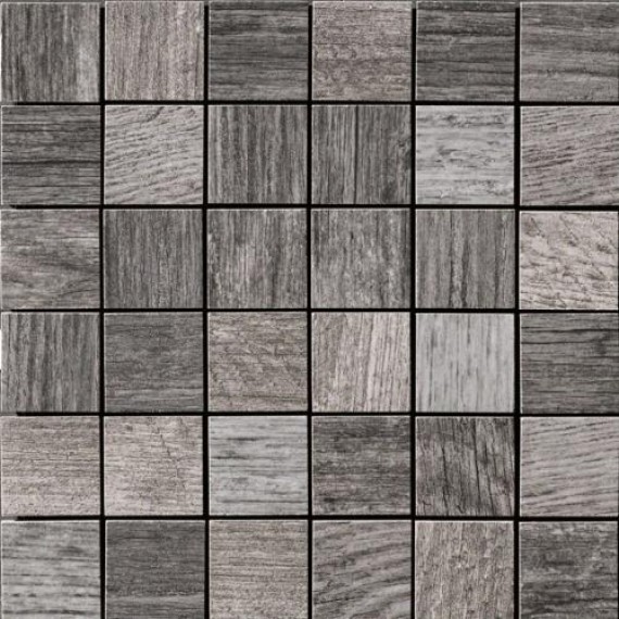 Керамогранит Мозаика 1047581 MOSAICO TESSERA WILD GREY (5x5) 30x30
