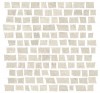Мозаика 1062374 Mosaico Costruire Random Metallo Bianco 30х30