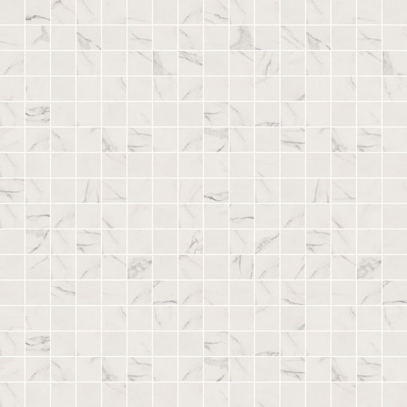 Керамогранит Мозаика 1SL09253 Sensi Mos Art Statuario White 30x30