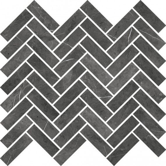 Керамогранит Мозаика 1SR09702 Sensi Mos Chevron Pietra Grey 30x30