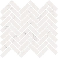 Мозаика 1SR09752 Sensi Mos Chevron Statuario 30x30