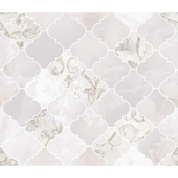 Керамогранит Мозаика 262620 MOSAICO ARABESCATO ONICE BIANCO 35x35