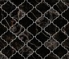 262622 MOSAICO ARABESCATO NERO AMASANTA 35x35