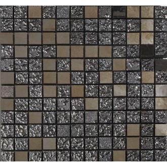 Мозаика 36010 (MRV119) CRYSTAL NERO 30x30
