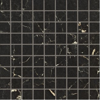 Мозаика 39720 NERO REALE MOSAICO LEV/RET 30x30