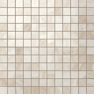 Мозаика 600110000196 Supernova Onyx Pure White Mosaic 30,5x30,5