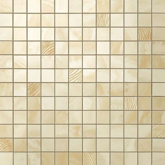 Керамогранит Мозаика 600110000198 Supernova Onyx Honey Amber Mosaic 30,5x30,5