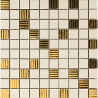 Мозаика 68902 MOSAICO Crema Oro 25х25