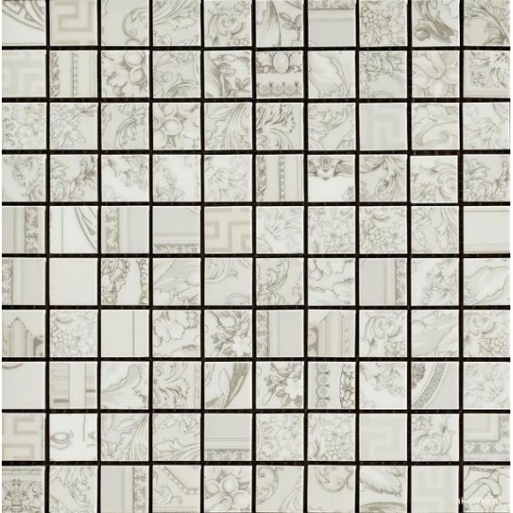 Мозаика 68910 MOSAICO PATCHWORK BIANCO 25х25
