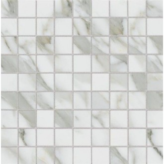 Мозаика 69820 (NGPV1087) Calacatta Mosaico Lev/Ret 30x30