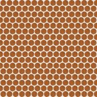 Мозаика 735842 Extra Light Mosaico Circle Ocher 30x30