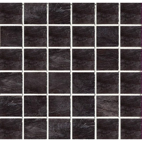 Керамогранит Мозаика 739361 Mosaico Ardoise Noir Grip 30x30