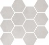 Мозаика 744797 Visions White Mosaico Esagone Soft 30x34.5