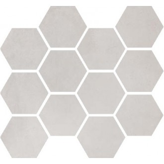 Мозаика 744797 Visions White Mosaico Esagone Soft 30x34.5