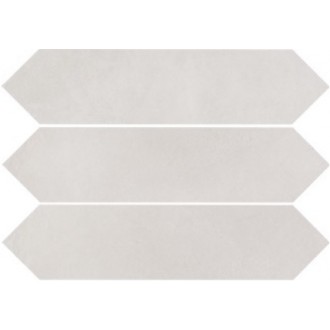 Мозаика 744801 Visions White Modulo Trapezio Soft 30x40