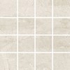 747759 Ardoise Blanc Mosaico 7.5x7.5 6mm 30x30