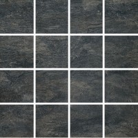 747762 Ardoise Noir Mosaico 7.5x7.5 6mm 30x30