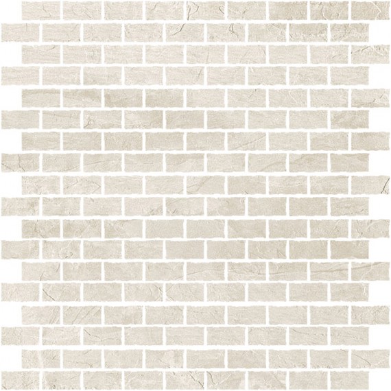 Керамогранит Мозаика 747812 Ardoise Blanc Mosaico 1.5x3 6mm 30x30
