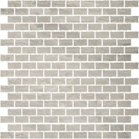 747814 Ardoise Gris Mosaico 1.5x3 6mm 30x30