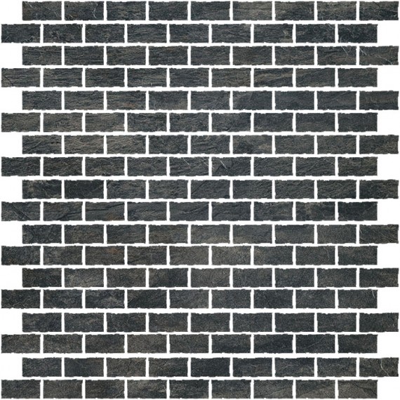 Керамогранит Мозаика 747815 Ardoise Noir Mosaico 1.5x3 6mm 30x30