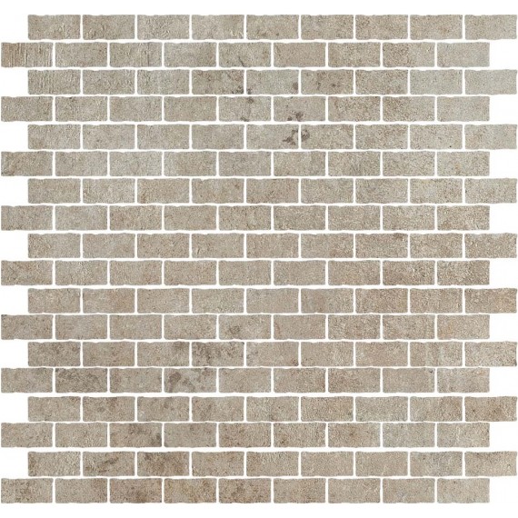 Керамогранит Мозаика 747819 La Roche Ecru Mosaico Smooth 1.5x3 6mm 30x30