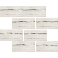 Мозаика 756352 Prexious White Fantasy Mosaico Glossy 7.5x15 30x30