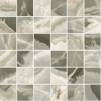 Мозаика 82050 Jade Mosaico 4,7x4,7 Malachite Levigato 30x30