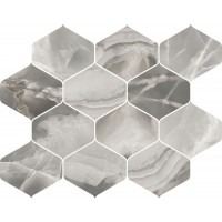 Мозаика 82053 Jade Mosaico Ninfa Ematite Levigato 27.7x35