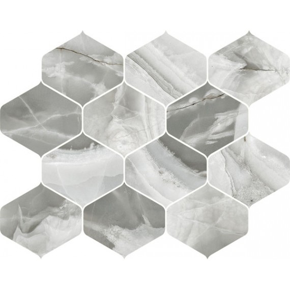 Мозаика Мозаика 82056 Jade Mosaico Ninfa Perla Levigato 27.7x35
