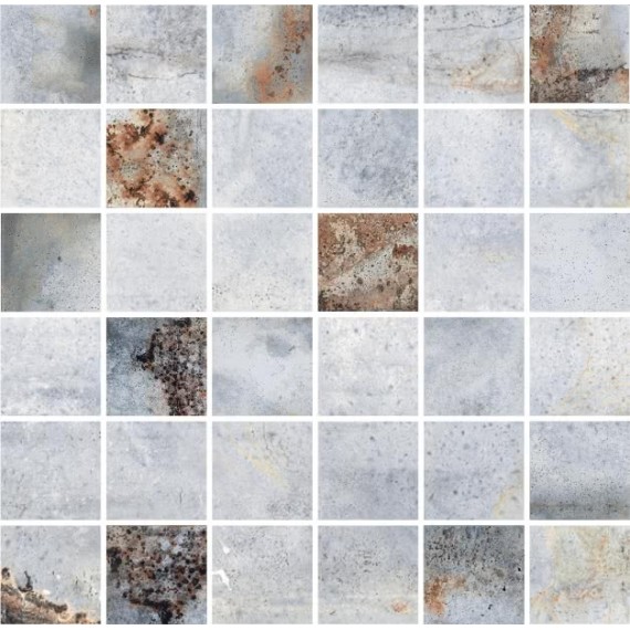 Керамогранит Мозаика 89174 Mosaico Kimberly Lapp.Rett 5x5 30x30