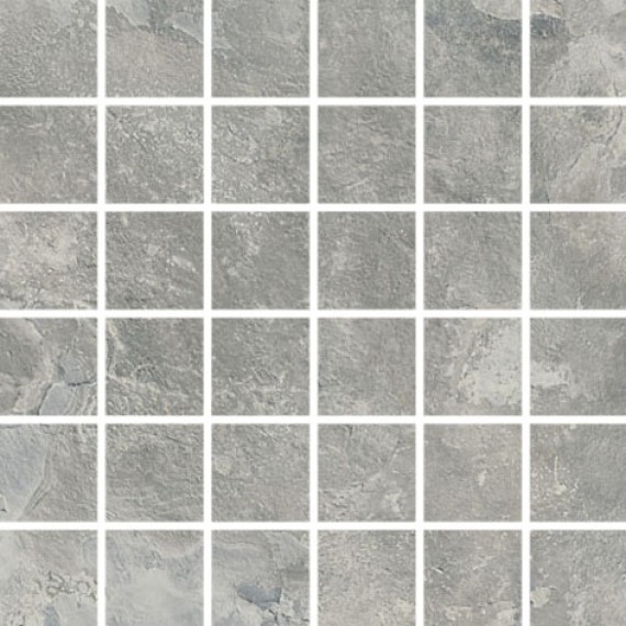 Керамогранит Мозаика 90031 Mosaico Silver Lapp.Rett 4,6x4,6 29x29
