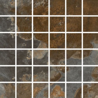 Мозаика 90034 Mosaico Rajah Lapp.Rett 4,6x4,6 29x29