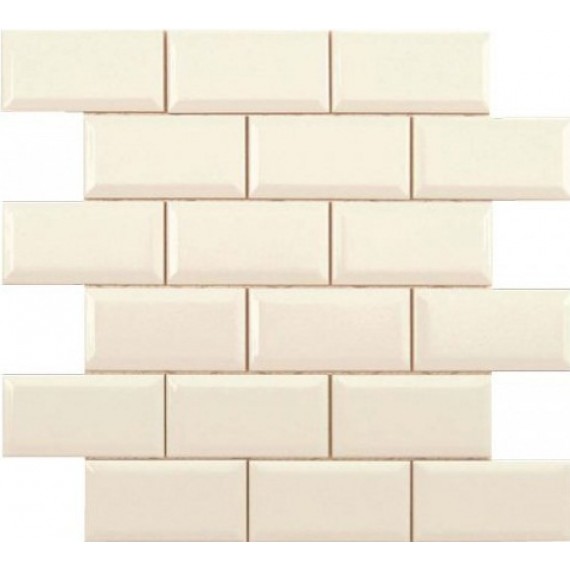 Керамическая плитка ADNE2025 BISELADO PB BISCUIT 5x10 ENMALLADO 30,5х30,9